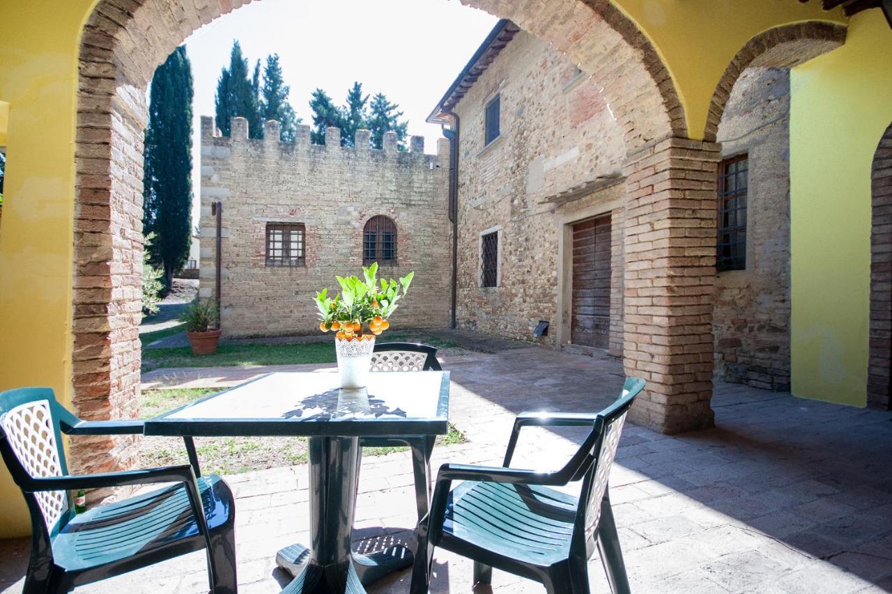 モンテスペルトリCastello Di Fezzanaアパートメント エクステリア 写真