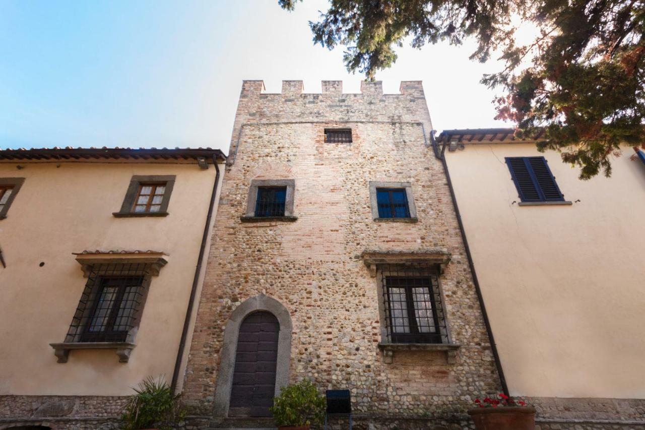 モンテスペルトリCastello Di Fezzanaアパートメント エクステリア 写真